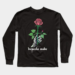 Depeche Mode - - - Original Retro Fan Art Design Long Sleeve T-Shirt